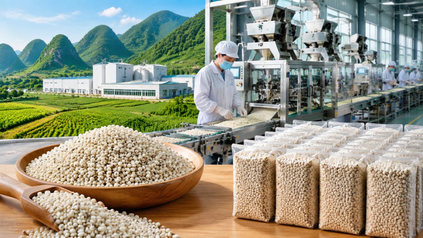 播州区为薏仁米采购提供产地直供